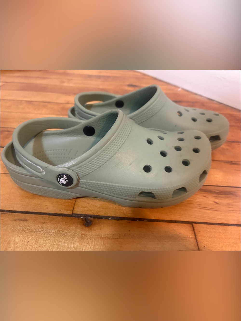 Crocs Adult Unisex Sage Green, Size 7W or 5M